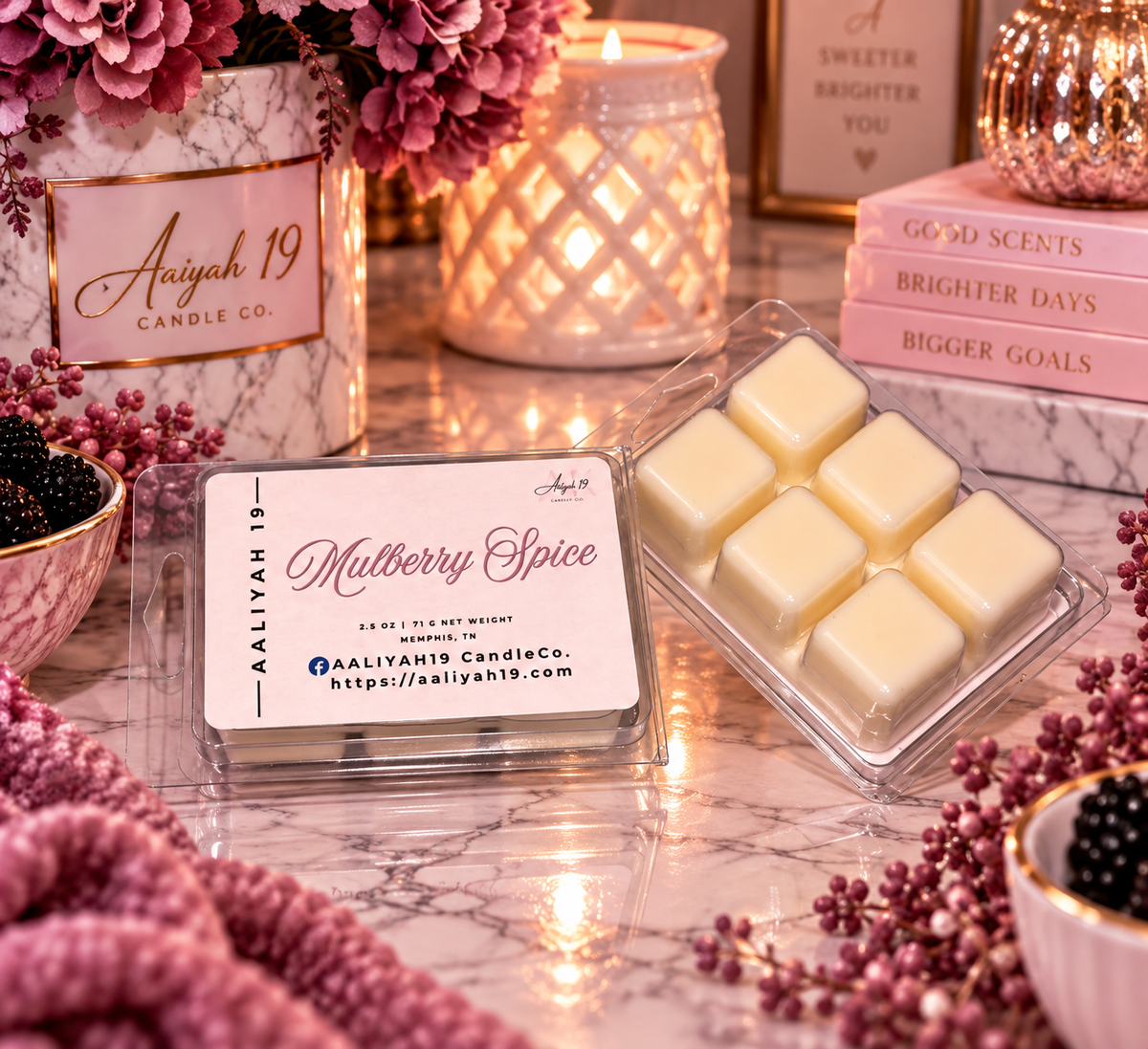 Mulberry Spice Wax Melt