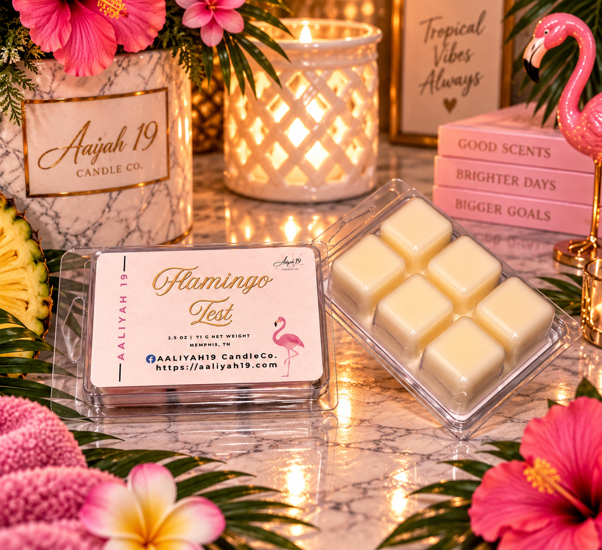 Flamingo Zest Wax Melt