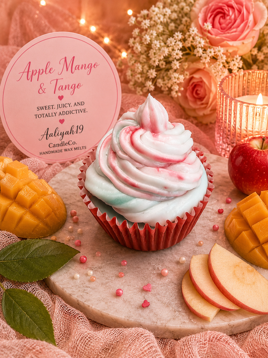 Apple Mango & Tango Cupcake Wax Melts