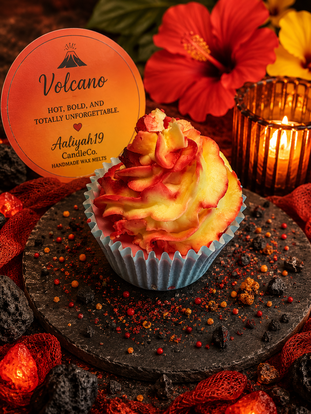 Volcano Cupcake Wax Melts