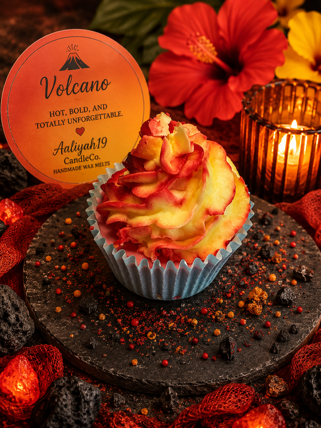 Volcano Cupcake Wax Melts