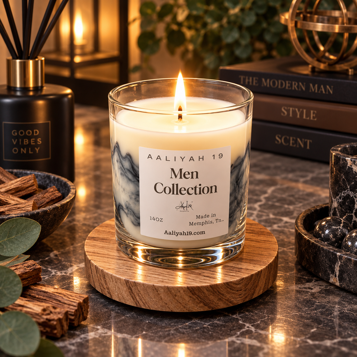 Men Collection - 14oz Candle