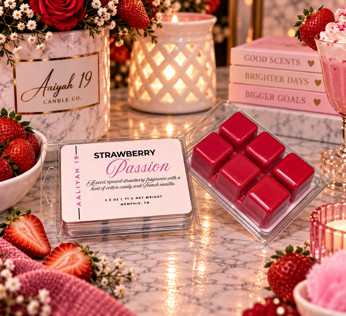 Strawberry Passion Wax Melt