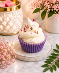 Lavender Champagne Wax Melt Cupcake