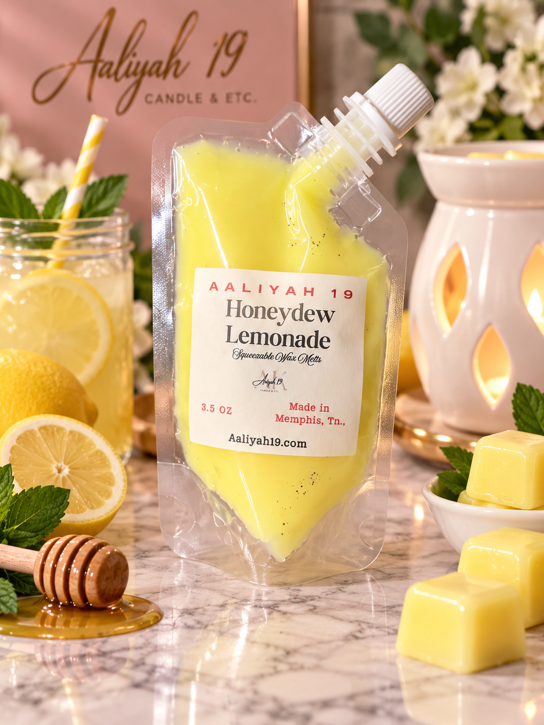 Honeydew Lemonade Squeezable Wax Melt