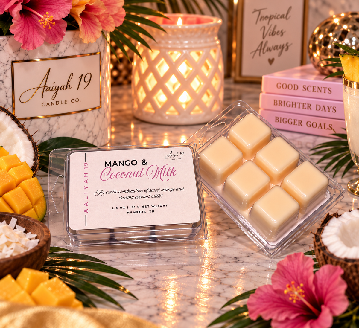 Mango & Coconut Milk Wax Melt