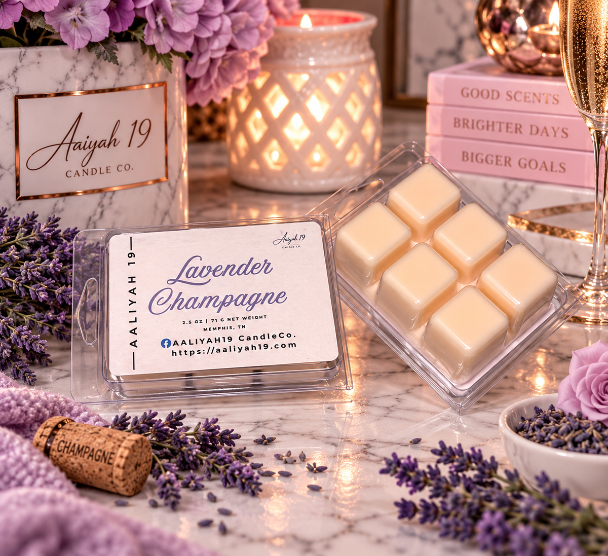 Lavender Champagne Wax Melt