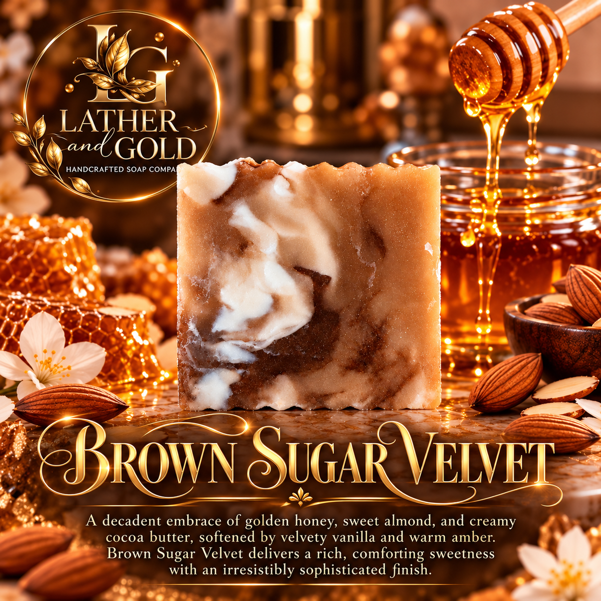 Brown Sugar Velvet by Lather & Gold