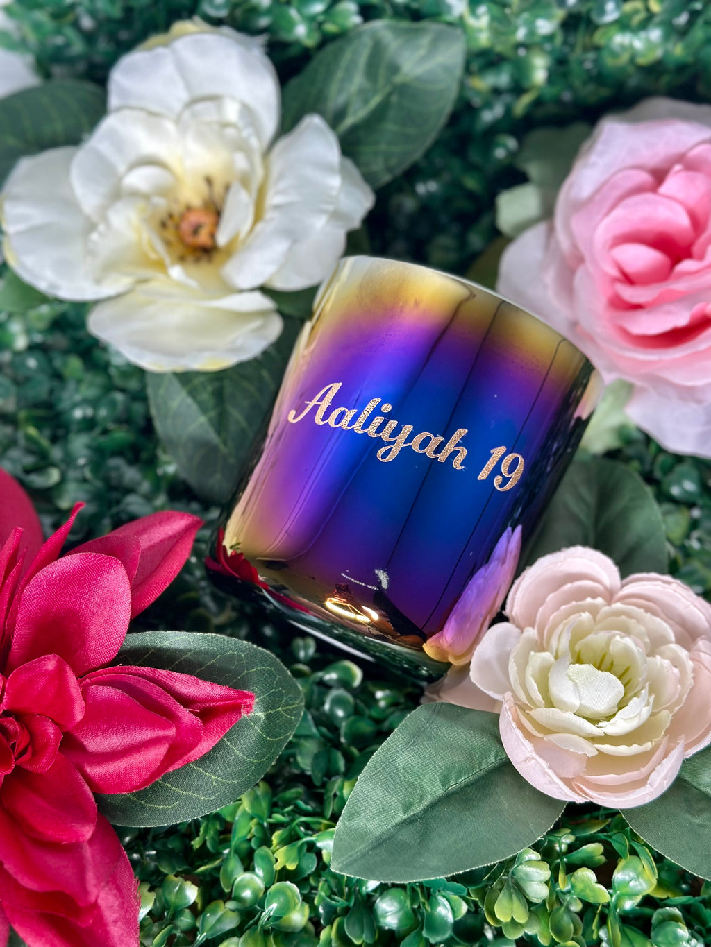 Double Wick Iridescent Black